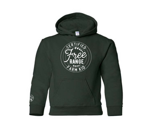 Free Range Farm Kid Hoodie