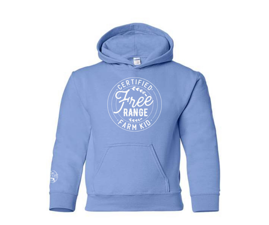 Free Range Farm Kid Hoodie