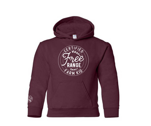 Free Range Farm Kid Hoodie
