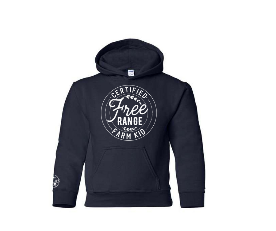 Free Range Farm Kid Hoodie