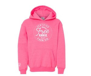 Free Range Farm Kid Hoodie